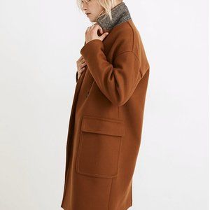 Madewell Brown Pea Coat